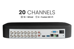 Lorex Fusion 4K 20-Channel (16 Wired and 4 Fusion Wi-Fi) 2TB Digital Video Recor