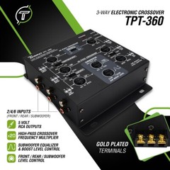 (1) FULL RANGE AMPLIFIER TIMPANO 5600W 1 CHANNEL TPT-5000EQ-1 1Ω CAR PRO AUDIO