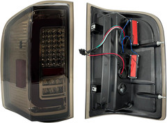 2007-13 Silverado 1500 2500HD 3500HD Full LED Tail Lights–Compatible Replacement