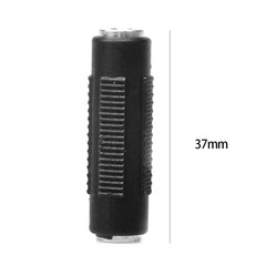 Stereo 3.5mm Aux Female to Female 1/8″ F/F Jack Audio Coupler Adapter Converter