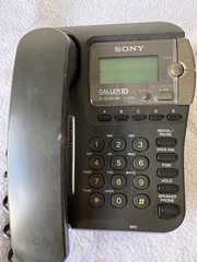 2 Sony IT-ID70 Caller ID Multi-Function Phone LCD Display AC Cord-Free Operation