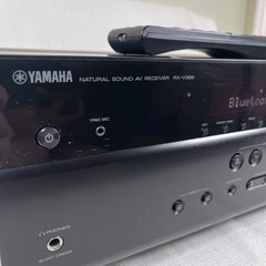 Yamaha RX-V385 5.1-channel 4k Ultra HD AV Bluetooth Receiver Bundle w/Remote