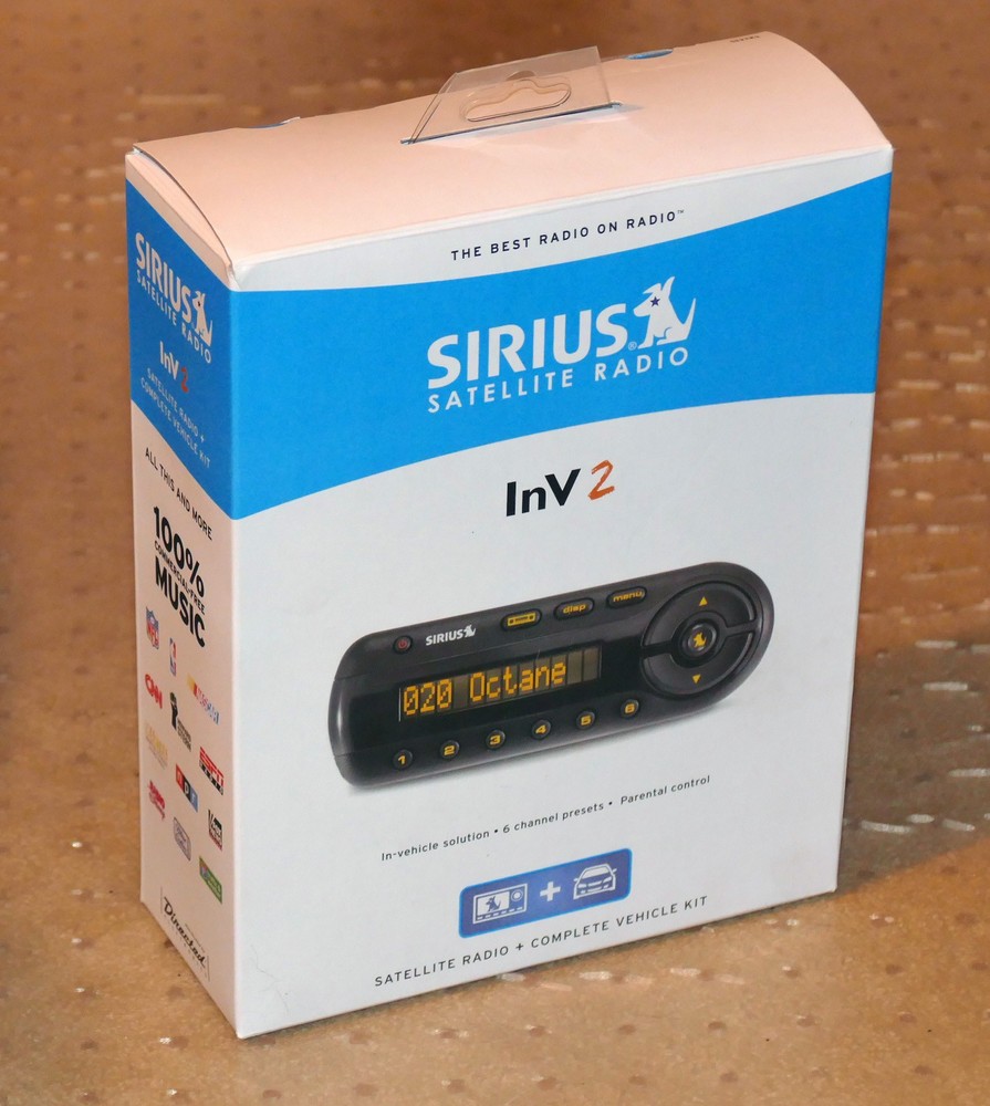 Sirius InV 2 satellite radio – LIFETIME subscription