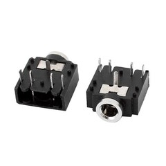 10 Pack 3.5mm Female Stereo Audio Socket Headphone Jack Connector 5Pin PCB Mount