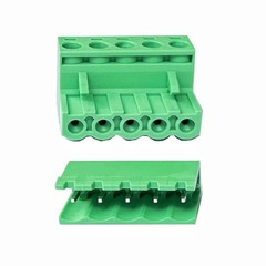 10 PCS 5 Pin 5.08mm Pitch PCB Mount Screw Terminal Block Male Female Plug
