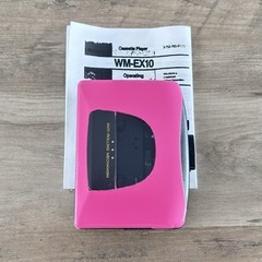 Custom Painted – Sony Walkman WM-EX10 Cassette Player – New Belt – Reconditioned