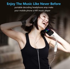 Portable Headphone Amp, Balanced 2.5mm Output LC3100 Series, Mini HiFi DAC Ch…