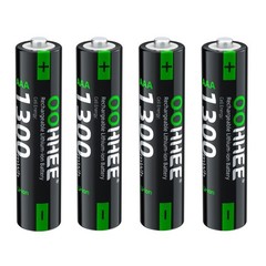 4/8/12/16x 1.5V 1300mWh AAA Rechargeable Lithium Battery + Charging Storage Box