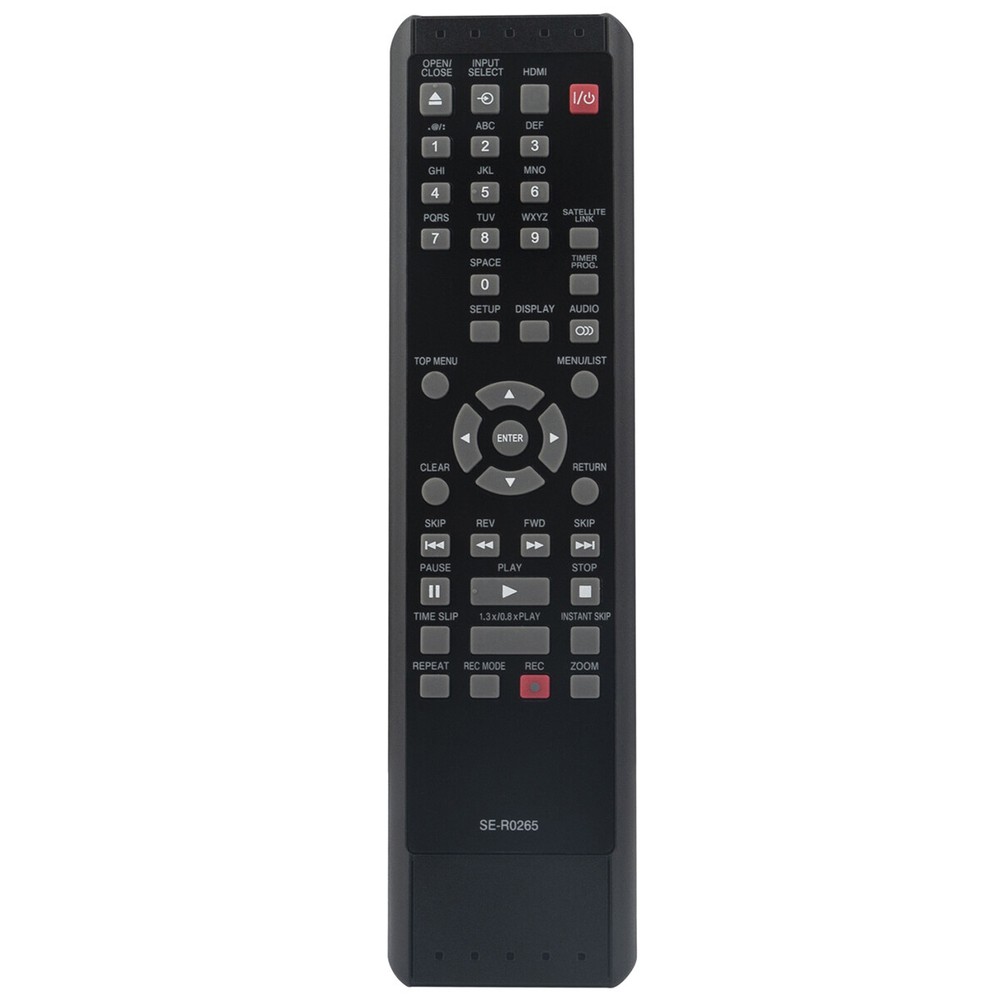 New SE-R0265 Replace Remote for Toshiba DVD Recorder D-R430 D-R420 D-KR40 D-R400