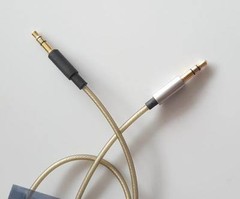 Upgrade Sliver Audio AUX Cable Fit For SONY MDR-NC500d MDR-NC600 Headphones