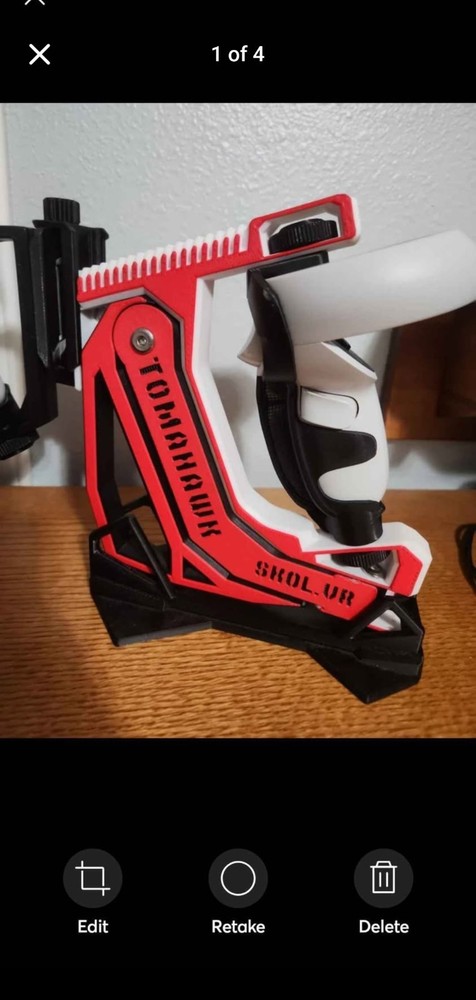 SKOL-VR limited edition tomahawk gunstock old compatible with quest 2