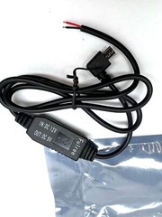 12 VDC to 5VDC 3A 90 Degree Angled Micro USB Adapter 30″ Cable DC-DC Converter