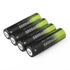 SKYWOLFEYE 3.7V Rechargeable Li-ion Battery Button Top Cell For LED Flashlight