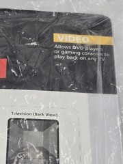 RCA Compact RF Modulator Allows DVD Player Or Gaming Consoles To Connect To TV