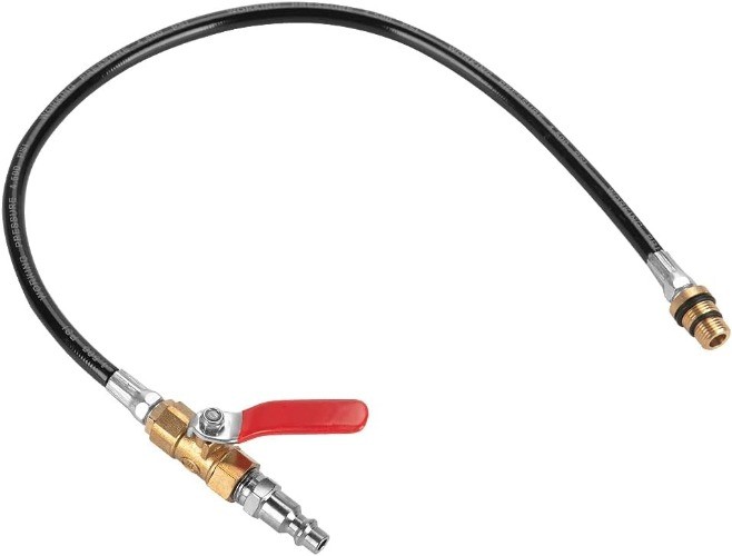 Air Valve Holder Pressure Pipe Cylinder Leakage Testing Assistant Tool with Ball