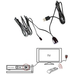Plug-And-Play Infrared Remote Extender For TV/Blu-Ray Players/STBs/Cable Boxes