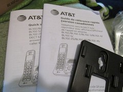 AT&T BL102 DECT 6.0 2-Handset Cordless Phone for Home With Answering Machine NEW