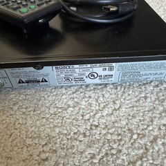 Sony DVPSR510H 1080p HDMI Upscaling Video CD/DVD Player w/Remote Tested Working