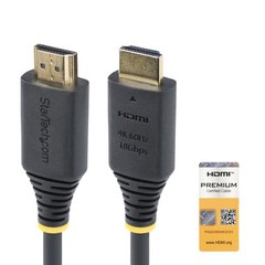 StarTech HDMI2CABLE4K602M 2m High Speed HDMI Cable 4K 60Hz