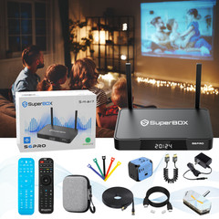 SuperBox S6 Pro 32GB 6K Streaming TV Box 2026 Authorized Seller Ship from USA