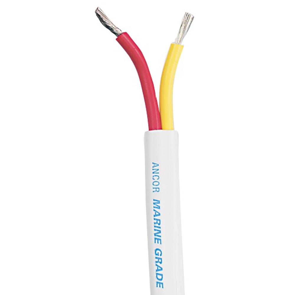 ANCOR SAFETY DUPLEX CABLE 100-Ft 100′ 18/2 (RED / YELLOW) 124910 New SameDayShip