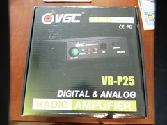 VGC VR-P25U UHF Amplifier, Ham Radio, 400-480Mhz, 2-6W Input / 25-30W Output