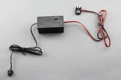 9V battery inverter for 1M 5M 10M 20M EL wire / strip / tape / panel