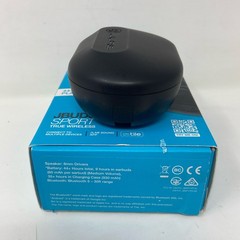 JLab JBuds Air Sport True Wireless Earbuds + Charging Case – Black