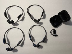 Lot of 5 – Shokz OpenRun Pro 2 / Mini /Openfit T910 Sports Headphones- FOR PARTS