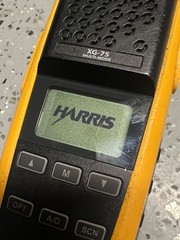 Harris XG-75 / 75P EVXG-PB78Y 768-861 mhz P25 Phase 2 TDMA Digital Radio Yellow
