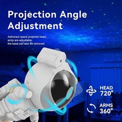 Enchanting Star Projector with Timer & Adjustable Nebula for Kids’ Rooms