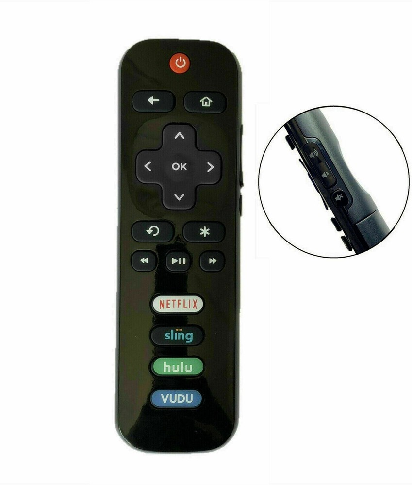 New Replacement Remote RC280-01 For TCL ROKU TV Radio Vudu 32FS3700 40FS3750 TCL