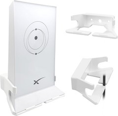 Starlink Mesh V2 Router Wall Mount Holder Stand White Durable ABS Cable Mgmt