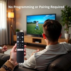 Easy-to-Use RC802V Remote for TCL 4K UHD TVs – Lightweight & Ergonomic