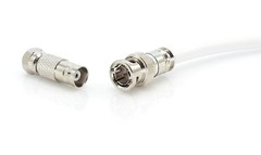 HD SDI Cable – White Coaxial BNC Male to Male 20ft – 75 Ohm 3Gbps