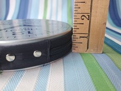 EARLY 2000s TISSOT NAVIGATOR 3000 FACE ZIPPER CD WALLET HOLDS 24