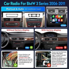 Car Radio Stereo for BMW 3 Series 328i 335i 325i E90 E91 E92 E93 2006-2011 4+64G