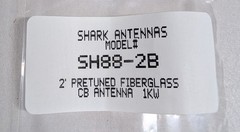 New 2ft CB Antenna Kit with Cable and Mount(s) – Black – MADE IN U.S.A.