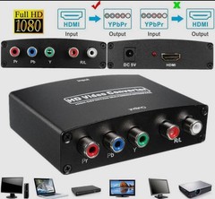 1080P HDMI to Component RGB YPbPr Video Converter Adapter for PS4 Apple TV &more