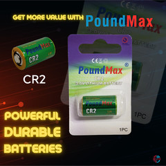 PoundMax CR2 3.0v Lithium Camera Battery – 1 Count™