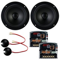 Morel Sensus 62 6-1/2″ 2-Way Component Speaker System Comp 6.5″ *NEW*