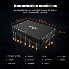 X96H Smart 6K Android 9.0 TV Box H6 2G / 16 WiFi HDMI Media Player*GREAT BOX *