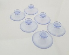 New – Replacement Suction Cups for various Radar Detector Mounts (Qty 6 Cups)