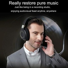 Philips Audio Wired Headphones with Microphone -Over-Ear Open-Back SHP9600MB