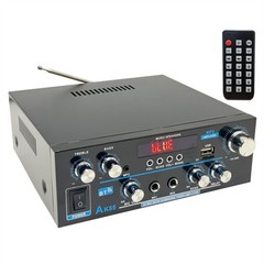 Home Audio Amplifier Bluetooth 5.0 Stereo Receiver Max 450W Power Amplifier AK55