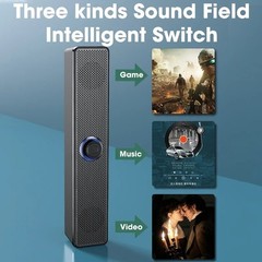 Surround Sound Bar Wireless Bluetooth Stereo Speakers Soundbar TV Home Theater