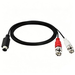 S-Video 4Pin Male ‘Y’ cable 4-Pin S-VHS Male to Two BNC Male Connectors