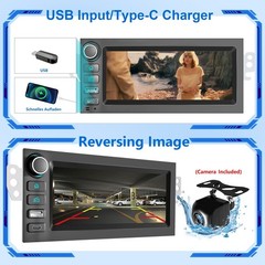 4+64G Apple Carplay Car Stereo Radio GPS For Chevy Blazer S10 Camaro 1998-2002