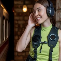 Woojer Vest 4 HD Haptic Vest Black VR Music Movies Games ✅✅✅✅✅Free Shipping✅✅✅✅✅