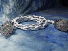 Maze Audio Ref3 Ultra Braided 6 feet AC Power Cord 12 Gauge Ga Audio Audiophile